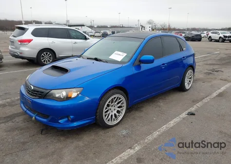 2008 Subaru Impreza Wrx from USA, damaged, VIN JF1GH75688G814709
